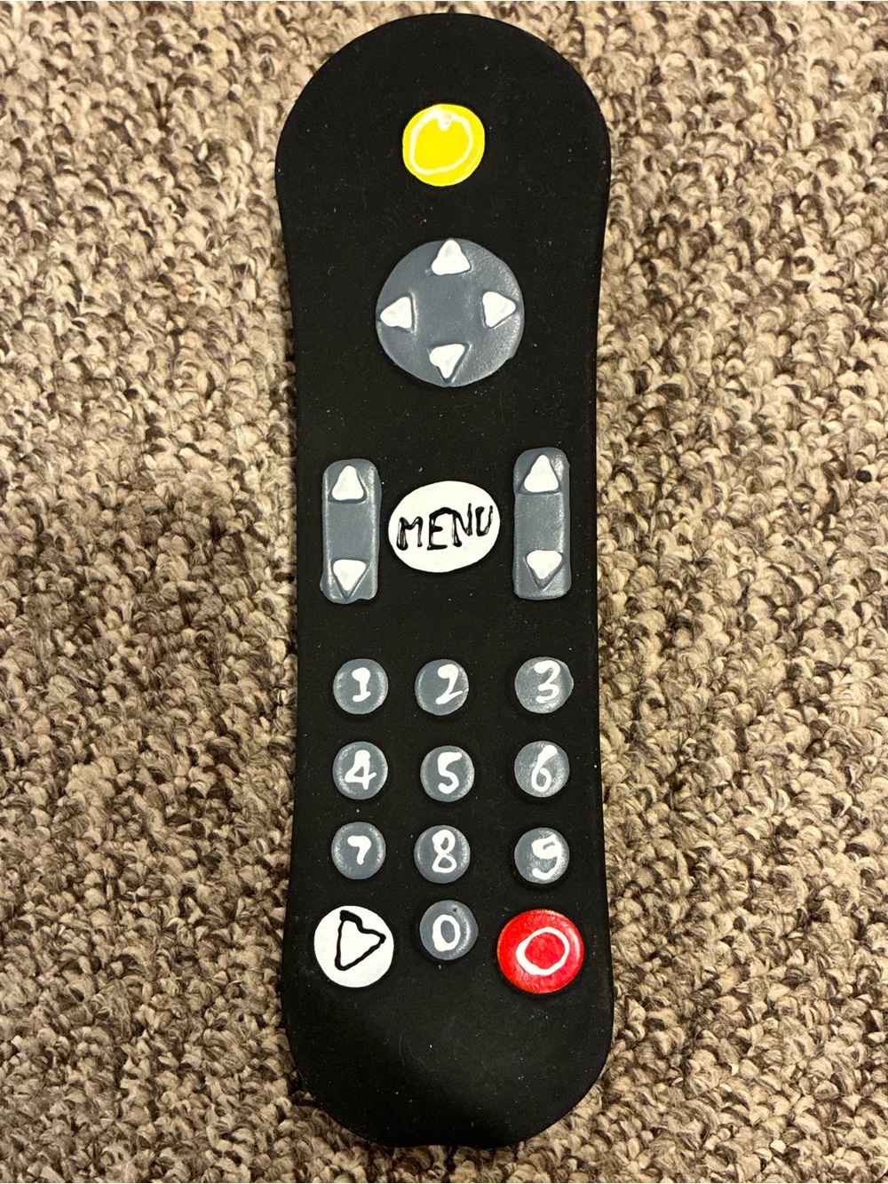 Frisco TV Remote Latex Squeaky Dog Toy